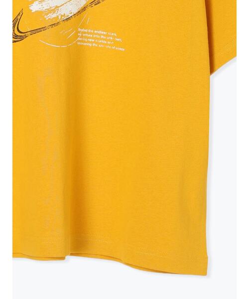 SM2（エスエムツー）の「[接触冷感]スペースモチーフプリントTシャツ（Tシャツ/カットソー・レディース・グリーン/ネイビー/イエロー/オフホワイト・F）」の21枚目の写真