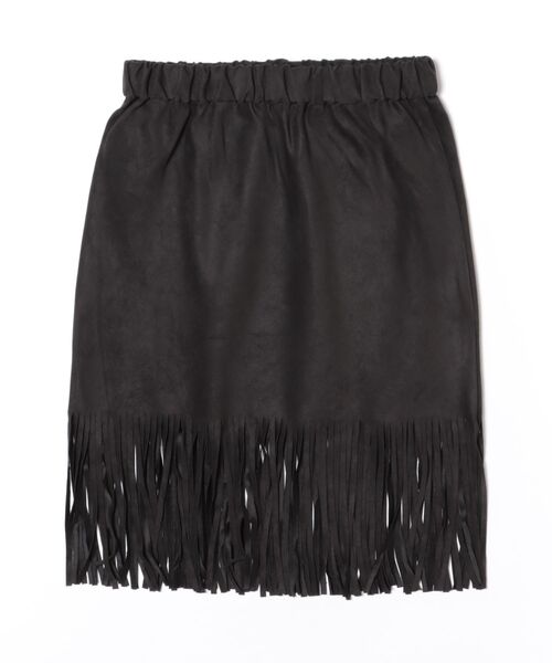 LOWRYS FARM（ローリーズファーム）の「スエードフリンジミニスカート  574900（スカート・レディース・ブラウン/ブラック・FREE）」の19枚目の写真