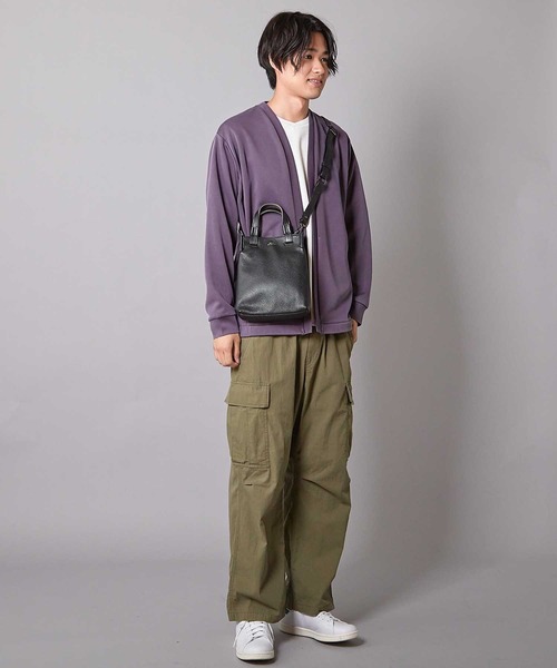 SEEKER（シーカー）の「SEEKER別注 2WAY ショルダーバッグ（ハンドバッグ・メンズ・ブラック系その他/ブラック×グレー/ブラック×イエロー・FREE）」の18枚目の写真