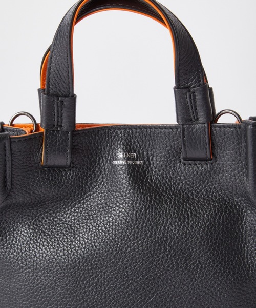 SEEKER（シーカー）の「SEEKER別注 2WAY ショルダーバッグ（ハンドバッグ・メンズ・ブラック系その他/ブラック×グレー/ブラック×イエロー・FREE）」の15枚目の写真