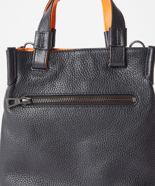 SEEKER（シーカー）の「SEEKER別注 2WAY ショルダーバッグ（ハンドバッグ・メンズ・ブラック系その他/ブラック×グレー/ブラック×イエロー・FREE）」の14枚目の写真