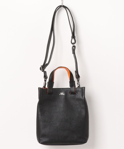 SEEKER（シーカー）の「SEEKER別注 2WAY ショルダーバッグ（ハンドバッグ・メンズ・ブラック系その他/ブラック×グレー/ブラック×イエロー・FREE）」の6枚目の写真