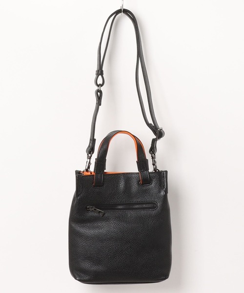 SEEKER（シーカー）の「SEEKER別注 2WAY ショルダーバッグ（ハンドバッグ・メンズ・ブラック系その他/ブラック×グレー/ブラック×イエロー・FREE）」の4枚目の写真