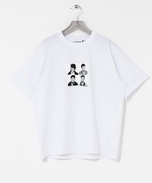 cotton pan（コットンパン）の「『別注』COTTON PAN×URBAN RESEARCH　トゥートゥートゥー（Tシャツ/カットソー・メンズ・ブラック/ホワイト・SMALL/MEDIUM/LARGE）」の6枚目の写真