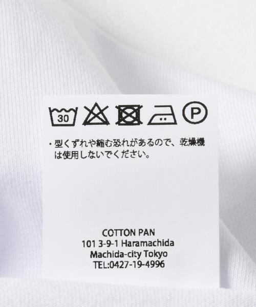cotton pan（コットンパン）の「『別注』COTTON PAN×URBAN RESEARCH　トゥートゥートゥー（Tシャツ/カットソー・メンズ・ブラック/ホワイト・SMALL/MEDIUM/LARGE）」の11枚目の写真