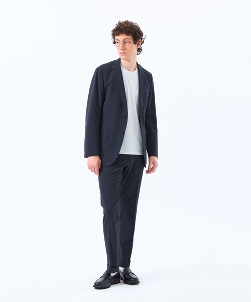 MACKINTOSH PHILOSOPHY(マッキントッシュ フィロソフィー)の「トロッター ジャケット#121 ストレッチワッシャー(テーラードジャケット・メンズ・ブラック/グレー系その他2/ダークネイビー・38/40)」の6枚目の写真