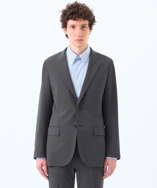 MACKINTOSH PHILOSOPHY(マッキントッシュ フィロソフィー)の「トロッター ジャケット#121 ストレッチワッシャー(テーラードジャケット・メンズ・ブラック/グレー系その他2/ダークネイビー・38/40)」の7枚目の写真