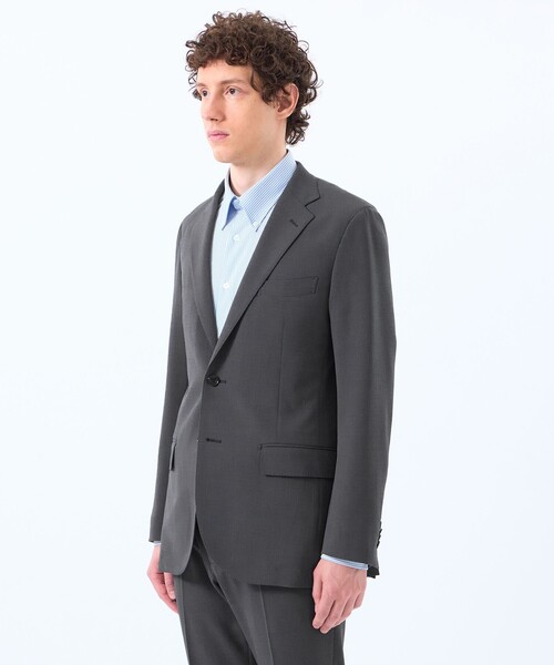 MACKINTOSH PHILOSOPHY(マッキントッシュ フィロソフィー)の「トロッター ジャケット#121 ストレッチワッシャー(テーラードジャケット・メンズ・ブラック/グレー系その他2/ダークネイビー・38/40)」の8枚目の写真