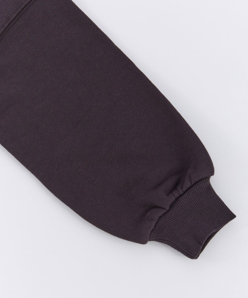 Ocean&Ground（オーシャン&グラウンド）の「Jr.ﾁｭｰﾙﾌﾘﾙﾅﾝﾊﾞﾘﾝｸﾞｽｳｪｯﾄ（スウェット・キッズ・ライトパープル/チャコール/グレー・160/150）」の8枚目の写真