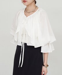 SHENERY | フリルボレロブラウス(シャツ/ブラウス)