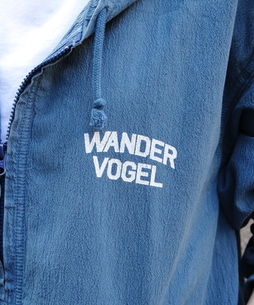 THE SHINZONE（ザ　シンゾーン）の「THE SHINZONE/シンゾーン　ワンダーフォーゲル ガーメントダイフーディー　WANDERVOGEL GARMENT DYED HOODIE　25AMSBL01（パーカー・レディース・ブルー/ブラウン・FREE）」の13枚目の写真