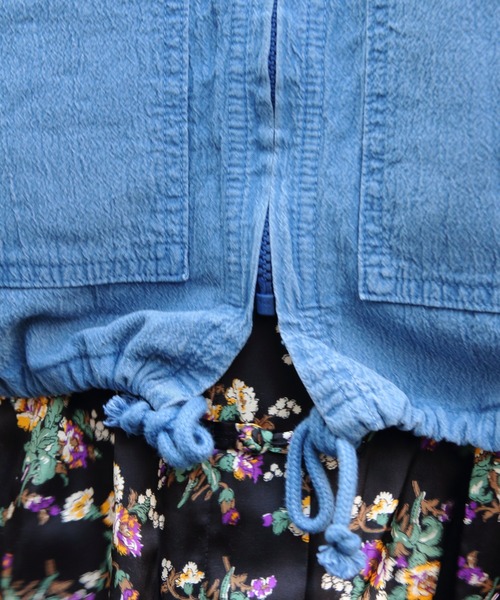 THE SHINZONE（ザ　シンゾーン）の「THE SHINZONE/シンゾーン　ワンダーフォーゲル ガーメントダイフーディー　WANDERVOGEL GARMENT DYED HOODIE　25AMSBL01（パーカー・レディース・ブルー/ブラウン・FREE）」の16枚目の写真