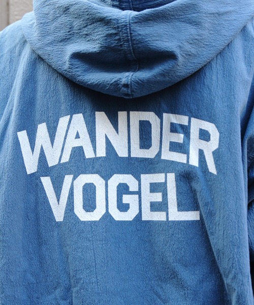 THE SHINZONE（ザ　シンゾーン）の「THE SHINZONE/シンゾーン　ワンダーフォーゲル ガーメントダイフーディー　WANDERVOGEL GARMENT DYED HOODIE　25AMSBL01（パーカー・レディース・ブルー/ブラウン・FREE）」の15枚目の写真