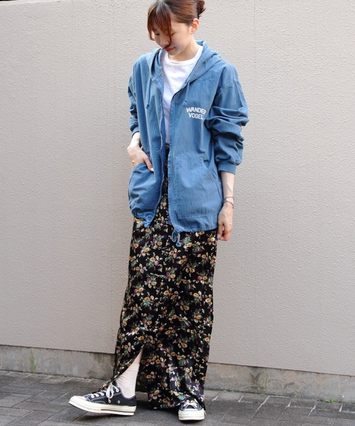 THE SHINZONE（ザ　シンゾーン）の「THE SHINZONE/シンゾーン　ワンダーフォーゲル ガーメントダイフーディー　WANDERVOGEL GARMENT DYED HOODIE　25AMSBL01（パーカー・レディース・ブルー/ブラウン・FREE）」の10枚目の写真