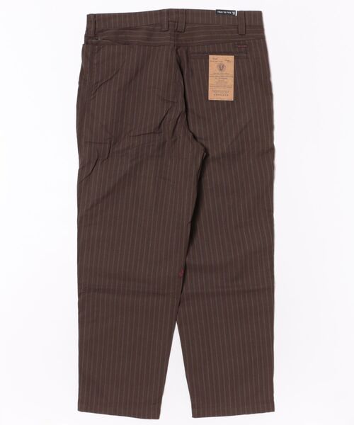 VOLCOM（ボルコム）の「【VOLCOM/ボルコム】 Skate Vitals Remy Stratton Pants /ストライプテーパードパンツ（その他パンツ・メンズ・ダークブラウン・34inch）」の2枚目の写真