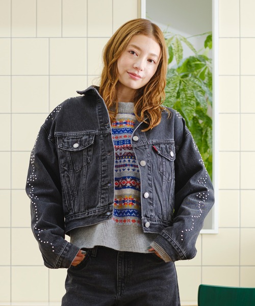 セール】Levi's/リーバイス SHRUNKEN 90S トラッカージャケット