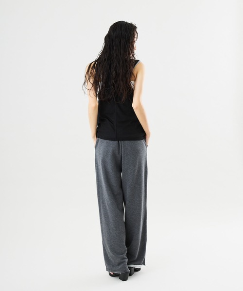 Muscat(マスカット)の「センタープレススウェットパンツ(その他パンツ・レディース・サンドベージュ/チャコールグレー/グレー・F)」の6枚目の写真
