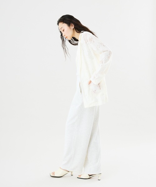 Muscat(マスカット)の「センタープレススウェットパンツ(その他パンツ・レディース・サンドベージュ/チャコールグレー/グレー・F)」の22枚目の写真