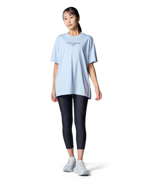 UNDER ARMOUR（アンダーアーマー）の「UAテック オーバーサイズド グラフィック Tシャツ（トレーニング/レディース）（Tシャツ/カットソー・レディース・ブルー系・S/M/L/XL）」の3枚目の写真