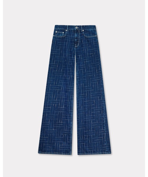 KENZO(ケンゾー)の「'KENZO Weave' AYAME ワイド パンツ ジャパニーズ デニム(デニムパンツ・レディース・ブルー系その他7・26)」の7枚目の写真
