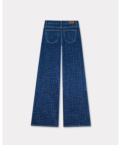 KENZO(ケンゾー)の「'KENZO Weave' AYAME ワイド パンツ ジャパニーズ デニム(デニムパンツ・レディース・ブルー系その他7・26)」の8枚目の写真