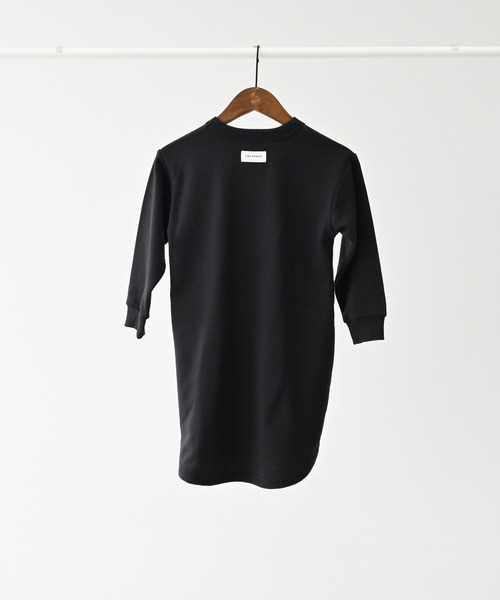 FOV（フォブ）の「FOV/フォブ HELLO スウェットワンピース（ワンピース・キッズ・チャコールグレー/アッシュグレー/ブラック・M/XL/L/S）」の12枚目の写真