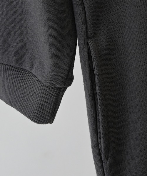 FOV（フォブ）の「FOV/フォブ HELLO スウェットワンピース（ワンピース・キッズ・チャコールグレー/アッシュグレー/ブラック・M/XL/L/S）」の16枚目の写真