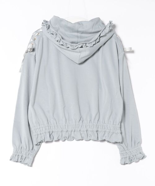 Secret Honey(シークレットハニー)の「Catフリルパーカー(パーカー・レディース・オフホワイト/グレー/ブラック・FREE)」の7枚目の写真