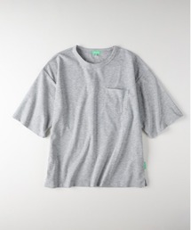 Refurbish(リファービッシュ)【メンズ】パイル胸ポケット半袖Tシャツ/セットアップ対応