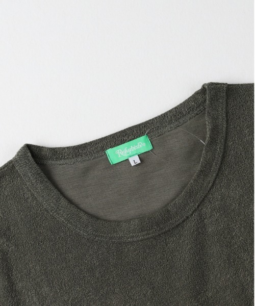 Right-on(ライトオン)の「Refurbish(リファービッシュ)【メンズ】パイル胸ポケット半袖Tシャツ/セットアップ対応(Tシャツ/カットソー・メンズ・オリーブ/ライトグレー/ダークグレー/ネイビー・L/XL/M)」の6枚目の写真