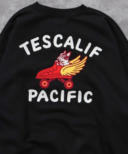 The Endless Summer(エンドレスサマー)の「TES 60s ROLLER DERBY EMB BIG SWEAT / クルーネックスウェット(スウェット・メンズ・ブラック/ネイビー/オフホワイト・X-LARGE/LARGE/MEDIUM/SMALL)」の13枚目の写真