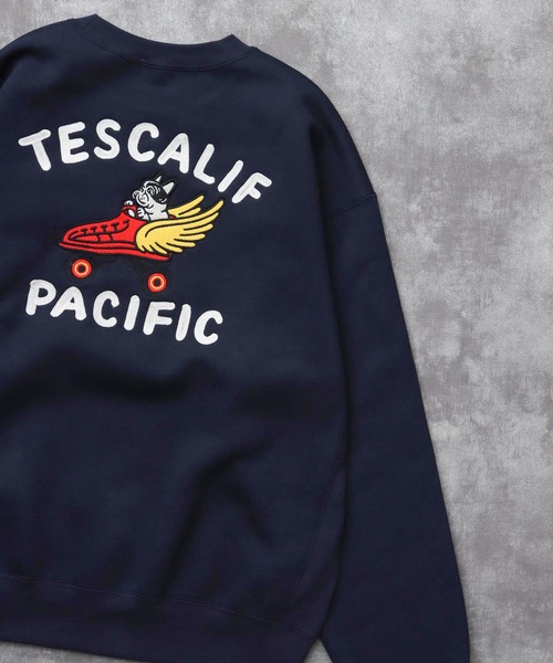 The Endless Summer(エンドレスサマー)の「TES 60s ROLLER DERBY EMB BIG SWEAT / クルーネックスウェット(スウェット・メンズ・ブラック/ネイビー/オフホワイト・X-LARGE/LARGE/MEDIUM/SMALL)」の18枚目の写真