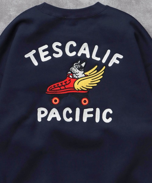 The Endless Summer(エンドレスサマー)の「TES 60s ROLLER DERBY EMB BIG SWEAT / クルーネックスウェット(スウェット・メンズ・ブラック/ネイビー/オフホワイト・X-LARGE/LARGE/MEDIUM/SMALL)」の19枚目の写真