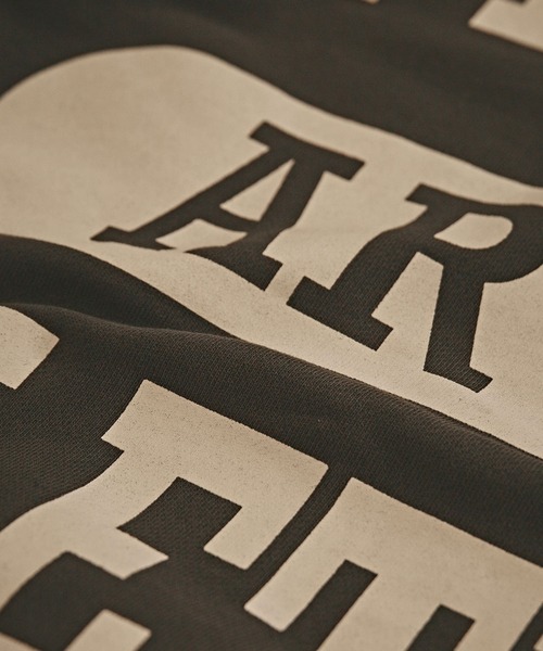 ALL RUNS（オールランズ）の「ALL RUNSオリジナル カレッジパーカー ピグメント加工（パーカー・メンズ・ネイビー/ナチュラル/ブラック・M/L/XL）」の4枚目の写真