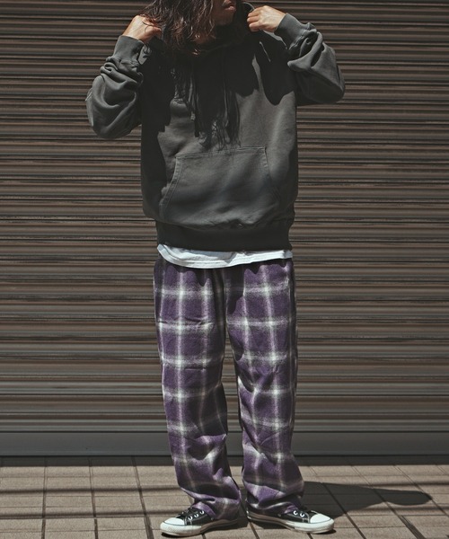 ALL RUNS（オールランズ）の「ALL RUNSオリジナル カレッジパーカー ピグメント加工（パーカー・メンズ・ネイビー/ナチュラル/ブラック・M/L/XL）」の9枚目の写真