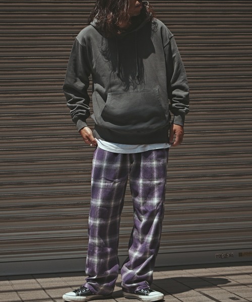 ALL RUNS（オールランズ）の「ALL RUNSオリジナル カレッジパーカー ピグメント加工（パーカー・メンズ・ネイビー/ナチュラル/ブラック・M/L/XL）」の10枚目の写真