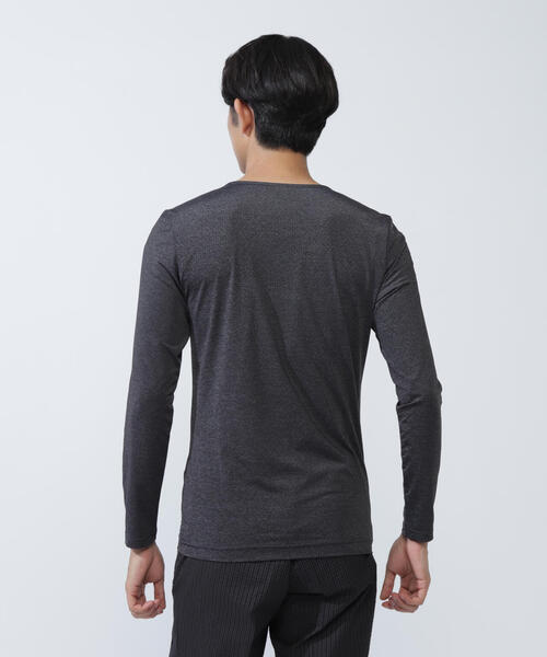 MASTER BUNNY EDITION】ボックスナイロンベア天竺長袖Uネック