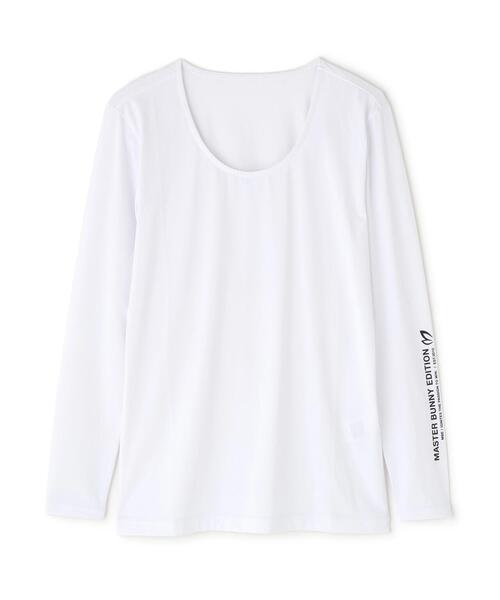 MASTER BUNNY EDITION】ボックスナイロンベア天竺長袖Uネック