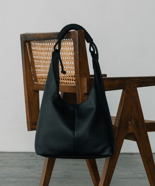 LURAKU(N)́yLURAKUz Synthetic Leather Rope Handle Bag / VZeBbNU[[vnhobO(g[gobO)