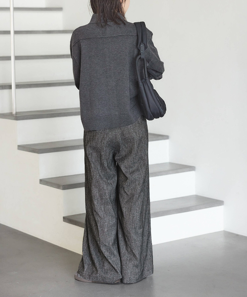 ウォッシャブル ニットシャツ（カーディガン/ボレロ）｜JOURNAL