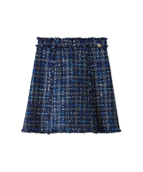 SNIDEL(スナイデル)の「ツイードミニスカート(スカート・レディース・アイボリー/ブルー/ブラック・1/0)」の3枚目の写真