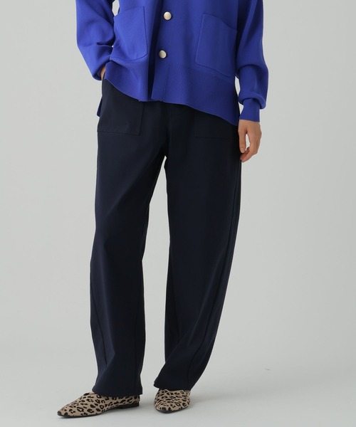Elura（エルーラ）の「ストレッチカーゴパンツ/591850（カーゴパンツ・レディース・ネイビー/ベージュ・LARGE/MEDIUM）」の2枚目の写真