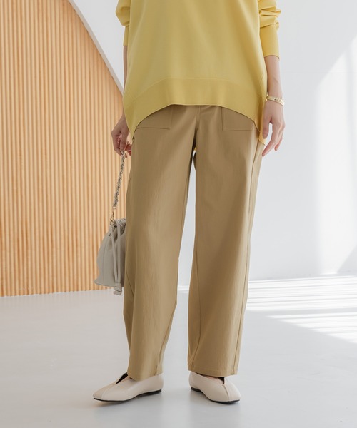 Elura（エルーラ）の「ストレッチカーゴパンツ/591850（カーゴパンツ・レディース・ネイビー/ベージュ・LARGE/MEDIUM）」の11枚目の写真