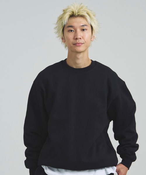 PRO CLUB (プロクラブ)の「Pro Club Heavyweight Crew Neck Fleece Pullover Sweater(スウェット・メンズ・ブラック/グレー・M/L/XL)」の14枚目の写真