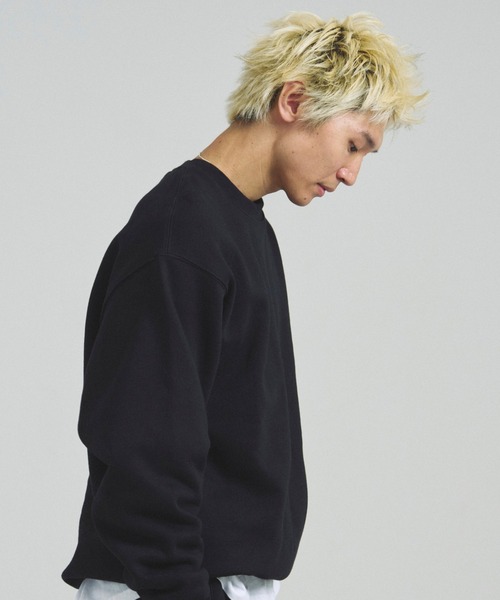 PRO CLUB (プロクラブ)の「Pro Club Heavyweight Crew Neck Fleece Pullover Sweater(スウェット・メンズ・ブラック/グレー・M/L/XL)」の19枚目の写真