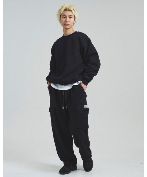PRO CLUB (プロクラブ)の「Pro Club Heavyweight Crew Neck Fleece Pullover Sweater(スウェット・メンズ・ブラック/グレー・M/L/XL)」の15枚目の写真