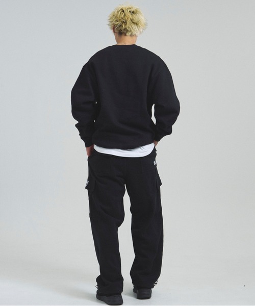 PRO CLUB (プロクラブ)の「Pro Club Heavyweight Crew Neck Fleece Pullover Sweater(スウェット・メンズ・ブラック/グレー・M/L/XL)」の10枚目の写真