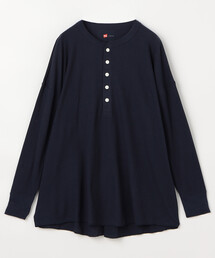 FREAK'S STORE（フリークスストア）の「限定展開 Hanes/ヘインズ ワッフルヘンリーネック(カットソー)（Tシャツ/カットソー・レディース）」