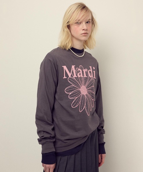 TSHIRT LONG SLEEVE FLOWERMARDI / Tシャツ ロングスリーブ フラワー