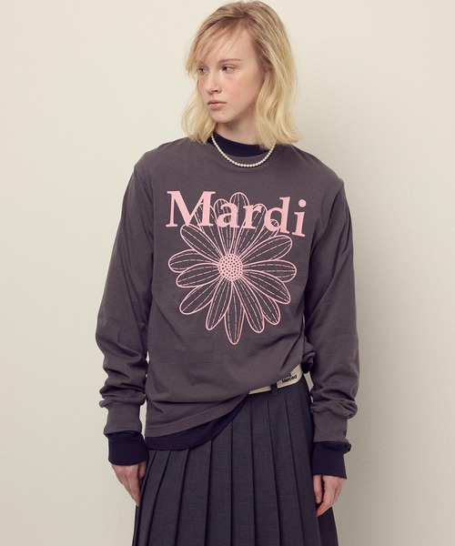 TSHIRT LONG SLEEVE FLOWERMARDI / Tシャツ ロングスリーブ フラワー
